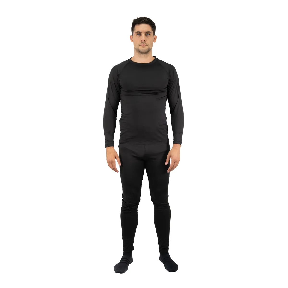 Conjunto Primera Capa HW HDX Termico Negro