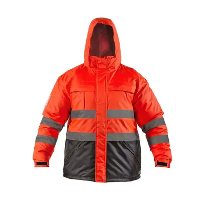 PARKA REFLECTIVA HW SIBERIA ROJO FLUOR T L