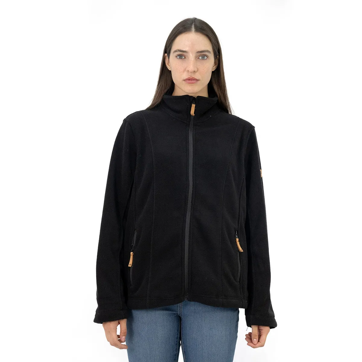 Polar Quebec Pardo Mujer Negro