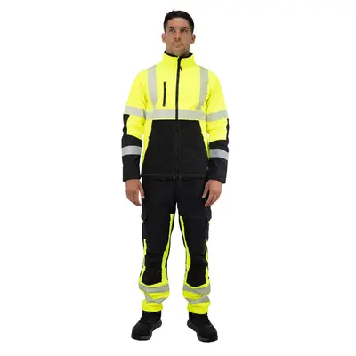 PANTALON SOFTSHELL HW OKLAN AMARILLO FLUOR T XL