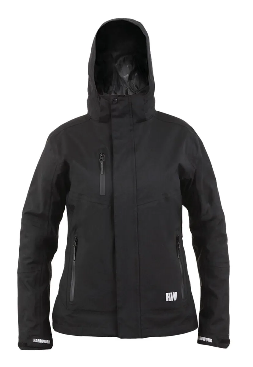 Parka Desmontable HW Reno 3 En 1 Negro Mujer