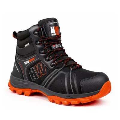 BOTIN DE SEGURIDAD HW BERING HIGH RED T 36