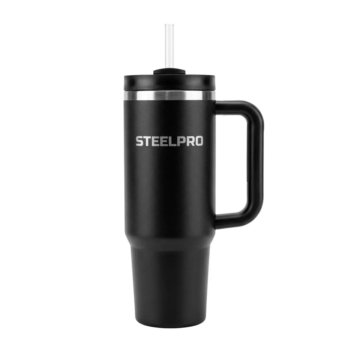 Mug Termico C/Bombilla Negro